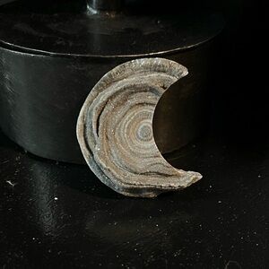 Chalcedony Crescent Moon